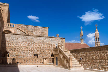Mor Gabriel Monastery in Mardin, Turkey.のeditorial素材