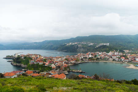 View of landscape Amasra, Turkey.の写真素材