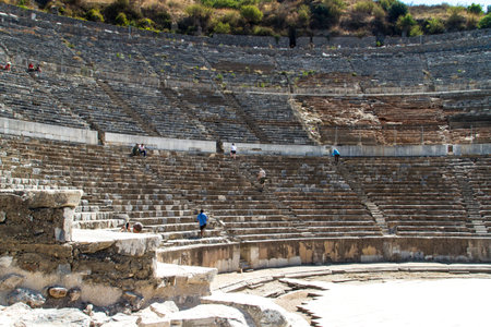 Ancient theatre of Ephesus, Turkey.