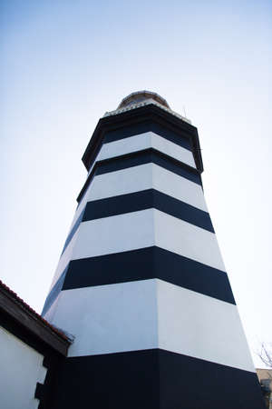 Lighthouse in Sile, Istanbul, Turkeyの写真素材