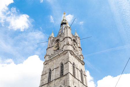 Belfry tower of Ghent in Belgium