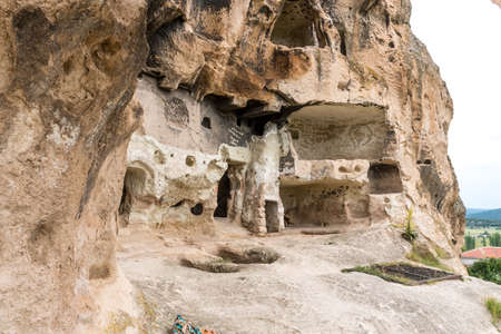 Landscape view of Phrygia valley in the middle of Turkey.の写真素材