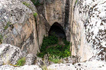 Landscape view of Phrygia valley in the middle of Turkey.の写真素材