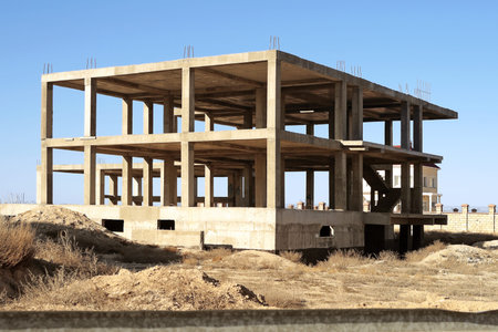 Building under construction.