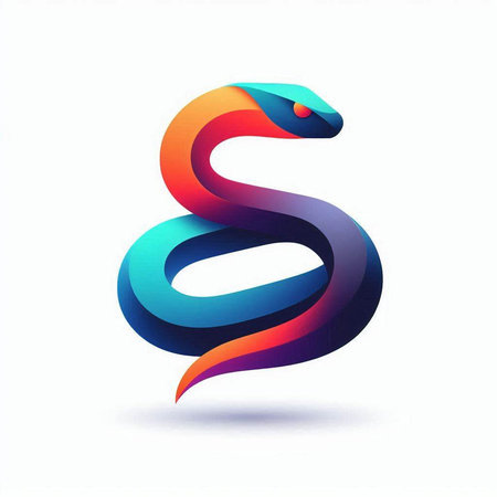 Letter S of the alphabet. 3d vector design elements for your application or corporate identity.のイラスト素材