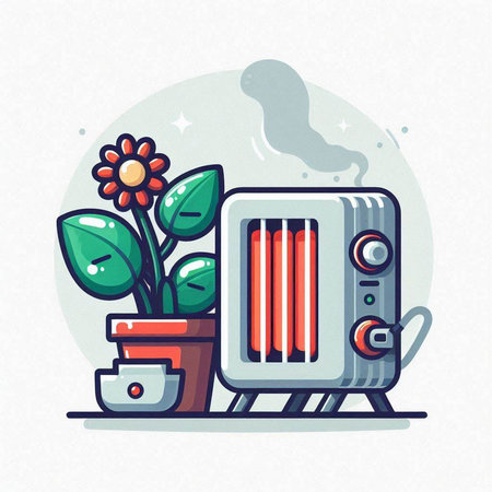 Cute cartoon alpaca on white background. Vector illustration.のイラスト素材