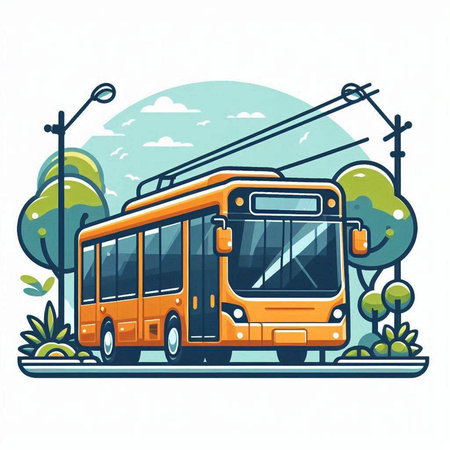 Helicopter. Vector illustration in cartoon style. Isolated on white background.のイラスト素材