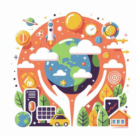 Kung fu master. Martial art. Vector illustration in cartoon styleのイラスト素材