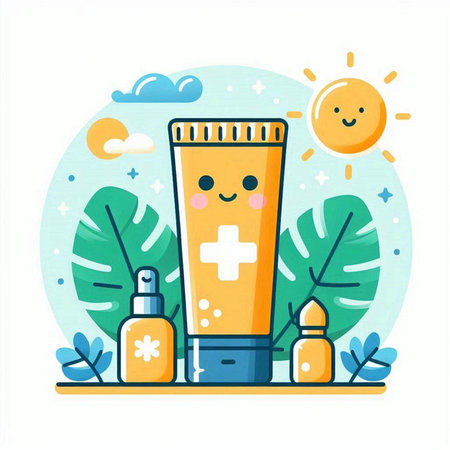 Vector illustration of a set of medical icons on a white background.のイラスト素材