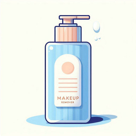 Hand sanitizer bottle. Hand sanitizer gel for hygiene. Vector illustrationのイラスト素材