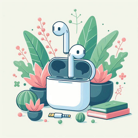 Illustration of a toilet bowl in a flat design. Vector illustration.のイラスト素材