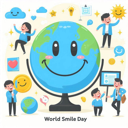 World Kid's Day Vector Illustration. World Kid's Day Concept.のイラスト素材