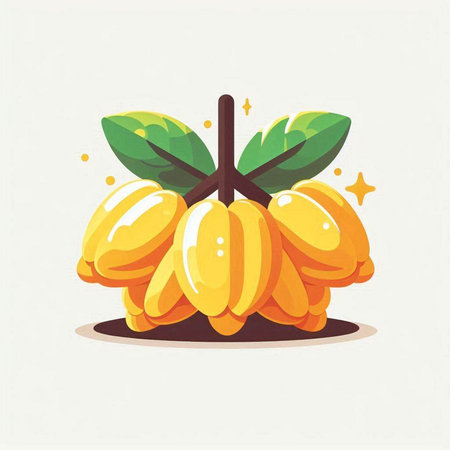 Pumpkin fruit on white background. Vector illustration in flat style.のイラスト素材