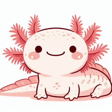 Illustration of a cute crocodile on a white background, vector illustrationのイラスト素材