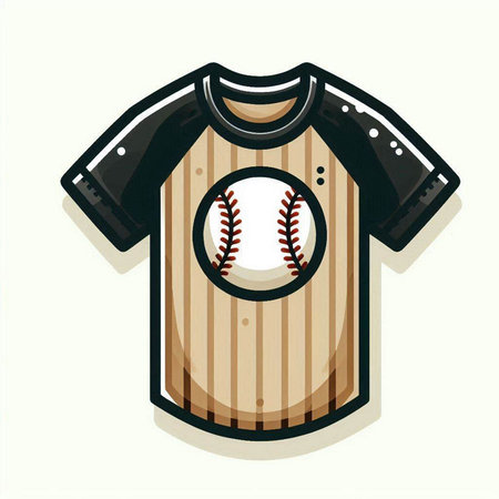 Baseball t-shirt graphic design, vector illustration eps10のイラスト素材