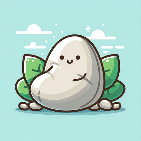 cute egg character vector illustration design. cute egg character design.のイラスト素材