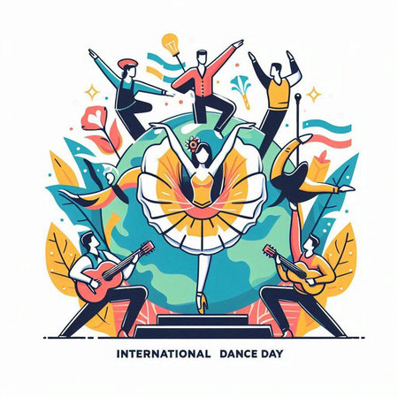 International Day of Democracy concept. Vector illustration in flat line style.のイラスト素材