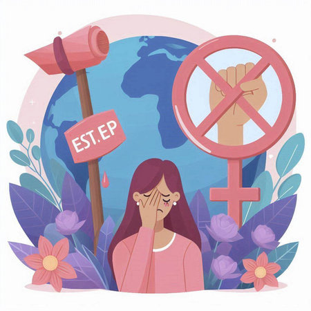 Stop sexual harassment. Stop sexual harassment. Stop sexual harassment. Vector illustration.のイラスト素材