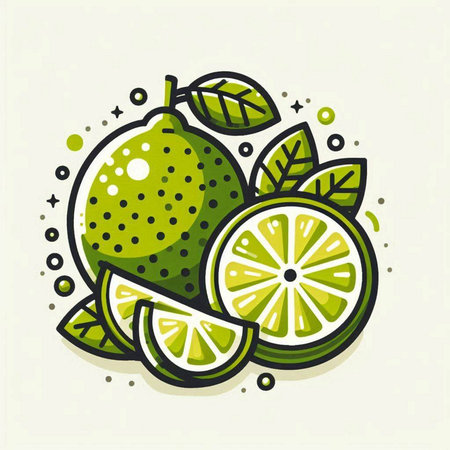 Citrus fruit icon design, vector illustration eps 10.のイラスト素材