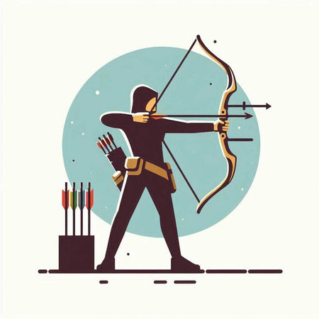 Female architect in helmet with clipboard and building on background vector illustration.のイラスト素材