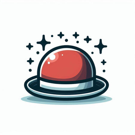 space helmet icon over white background. colorful design. vector ilustrationのイラスト素材