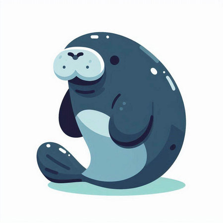 Cute cartoon whale. Vector illustration isolated on a white background.のイラスト素材