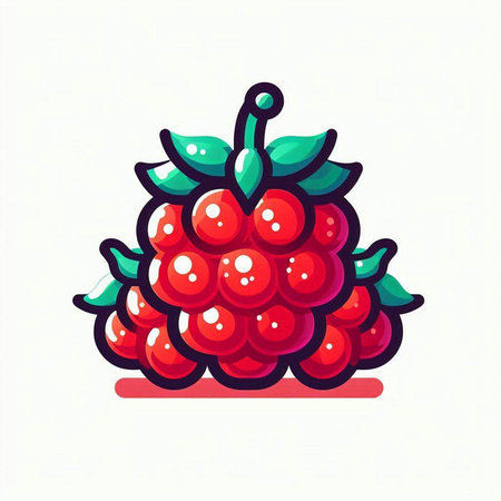 Cute cartoon rat. Vector illustration isolated on a white background.のイラスト素材