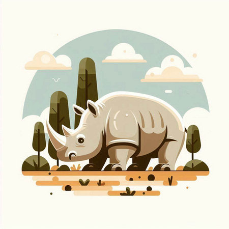 Bouquet of red rhododendrons. Vector illustration.のイラスト素材