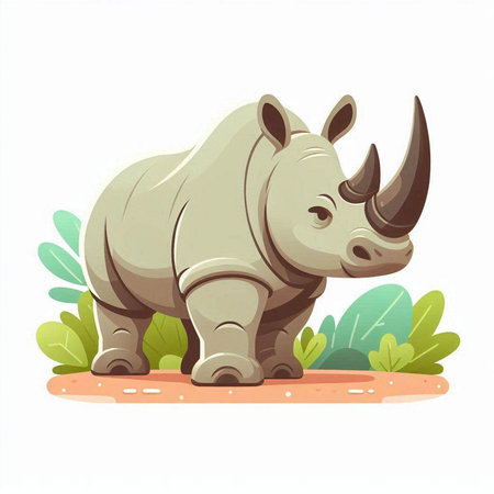 Bouquet of pink rhododendrons with green leaves. Vector illustration.のイラスト素材