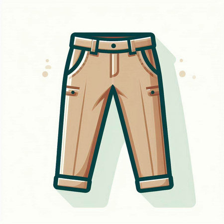 Jeans design over white background, vector illustration eps10.のイラスト素材