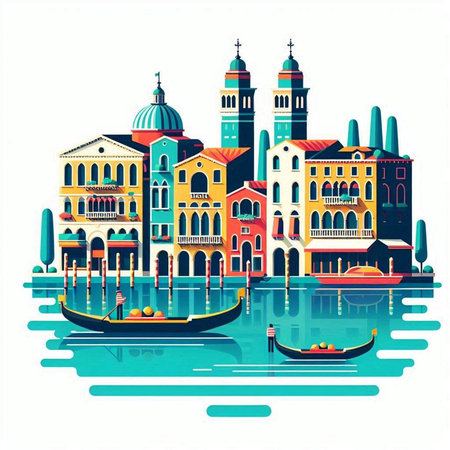 Vector illustration of a bowl of goulash with parsley.のイラスト素材