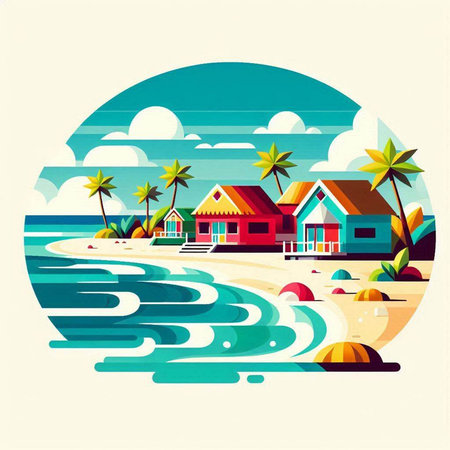 Tuna fish logo template. Seafood icon. Vector illustration.のイラスト素材