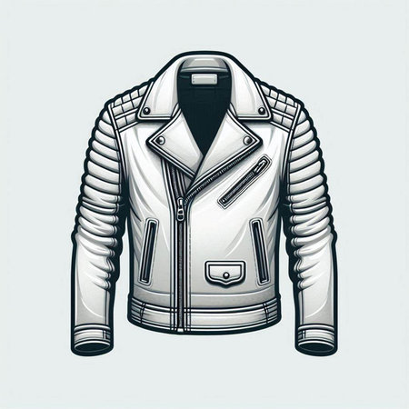 sport jacket isolated on white background, vector illustration eps10のイラスト素材