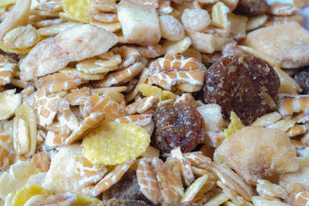 Granola cereal for every mealの写真素材