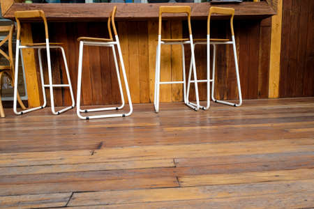 The cafe decoration by woodenの写真素材