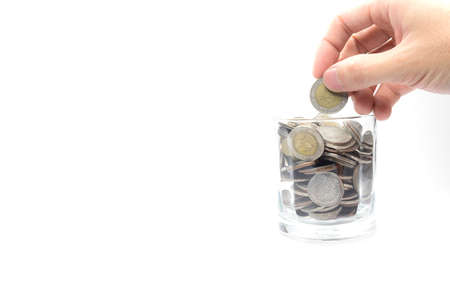 Saving money for the future.の写真素材