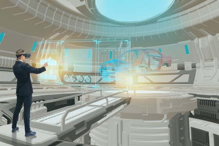 Engineering use augmented mixed virtual reality integrate artificial intelligence combine deep,...