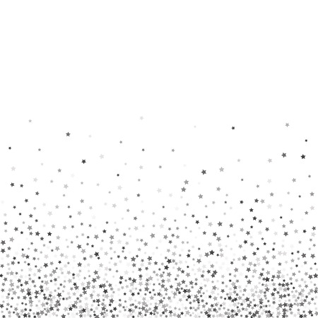 Abstract pattern of random falling starsのイラスト素材