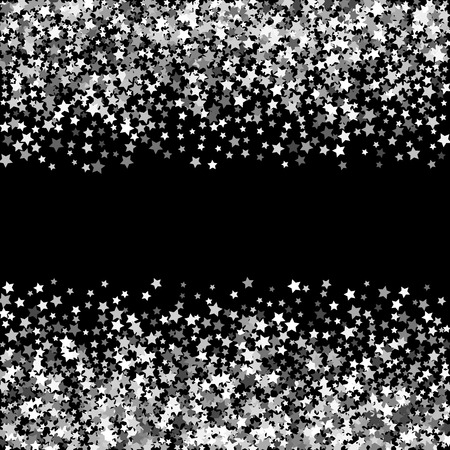 Abstract pattern of random falling stars.のイラスト素材