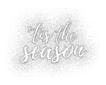 Glitter calligraphic inscriptionのイラスト素材