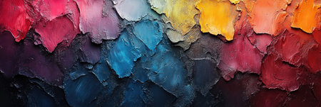 Colorful gradient background with a grainy texture, in the style of a rainbow color palette. --ar 3:1 --stylize 750 --v 6.1 Job ID: aa5f02d1-86f3-4b6f-ad0e-ce5dafc8d91aの素材