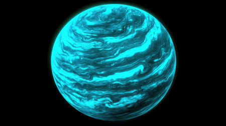 A minimalistic blue planet with a black background, with a glow on the horizon. --chaos 30 --ar 16:9 --v 6.1 Job ID: 55be4434-44fb-4268-a46d-75f5b5f4308cの素材