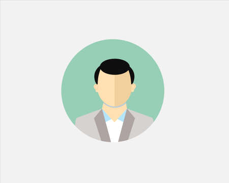Person avatar icon design vector for multiple useのイラスト素材