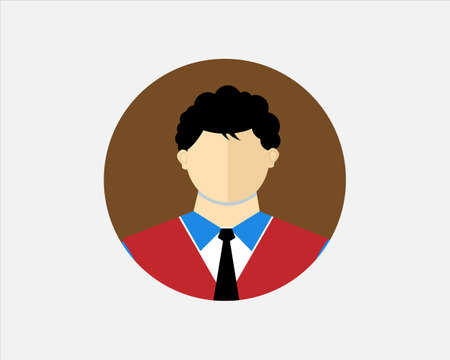 Person avatar icon design vector for multiple useのイラスト素材