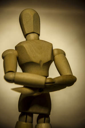 Wooden heroの写真素材