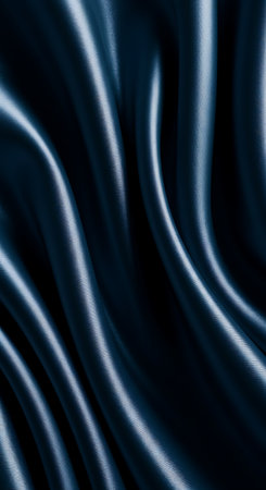 Smooth elegant blue silk or satin texture can use as abstract background. Luxurious background designの素材