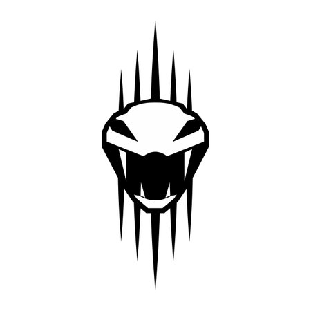 Viper Logo. Viper Strip sport logo design vector mascotのイラスト素材