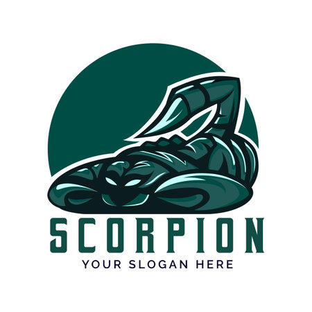 Scorpion Mascot logo design vector illustration templateのイラスト素材