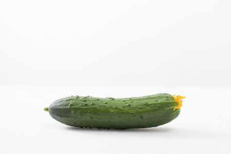 Cucumbers in cooking and homemade cosmetics. The beneficial properties of cucumber with the detoxification of the body.の写真素材