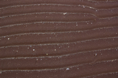 Close-up of sea sand textured
